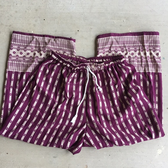mariposa Pants - Mariposa Austin TX Hippie Boho Gypsy Flowy Pants M